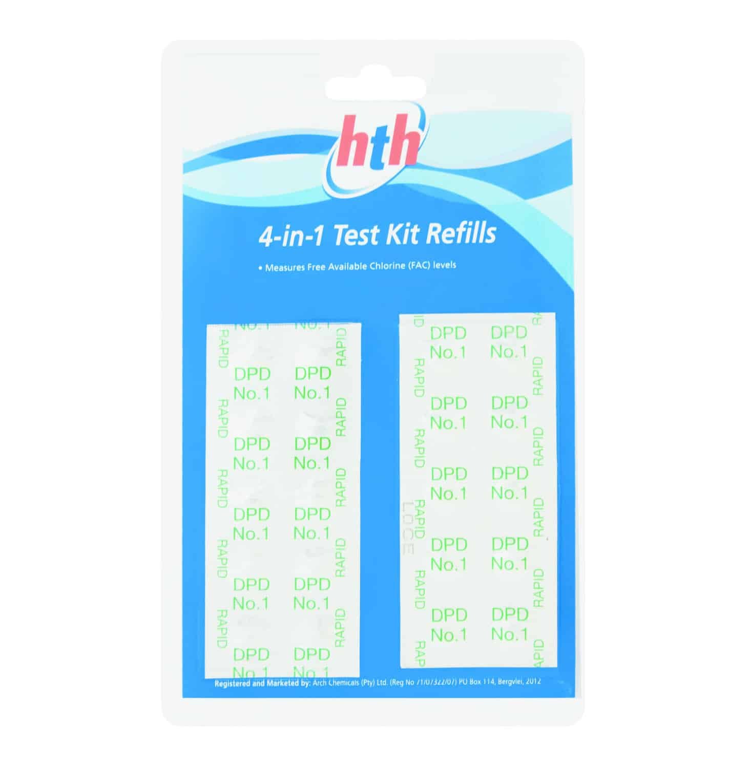 HTH DPD Test Kit Refils