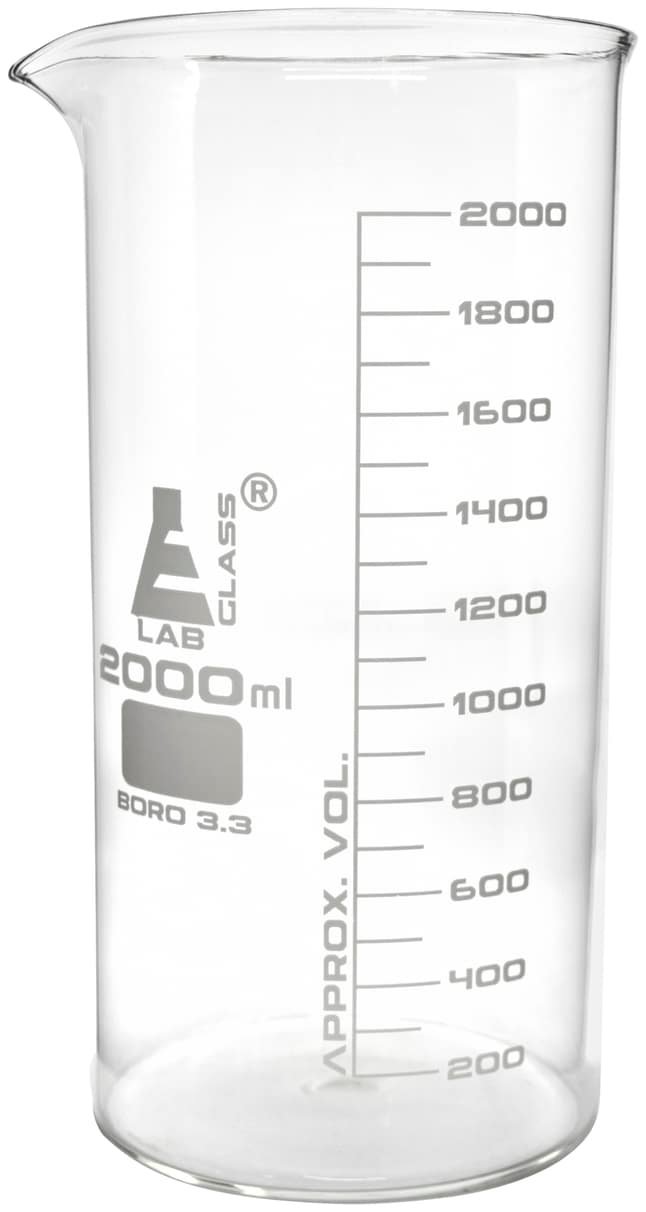 Beakers, Glass, Tall Form, 2000ml