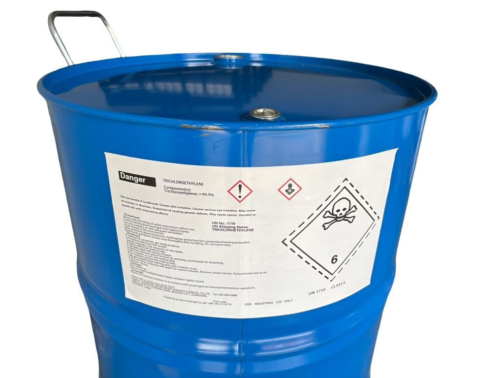 Trichloroethylene – 280kg Drum view 3