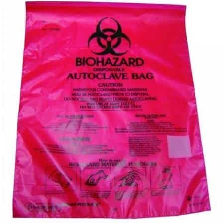 Autoclavable bags 310 x 360mm, Clear, pack of 200