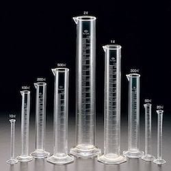 Measuring Cylinders, Glass, Spouted, 500 ml, Hex Base, Grade A