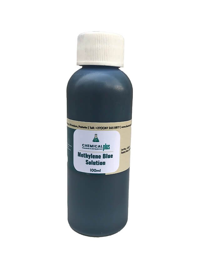 Methylene Blue Solution 100ml for Microscopy and Research Applications
