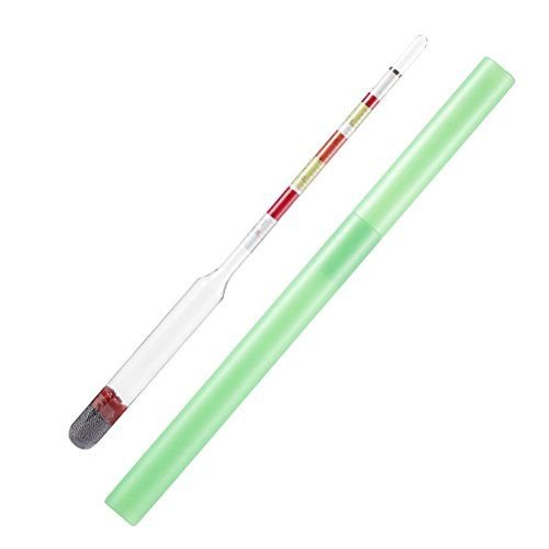 Alcoholmeter 0-100% + 1 Measuring Cylinder view 4