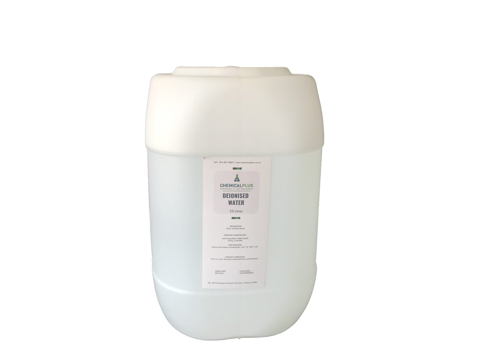 Deionised Water 25L view 2