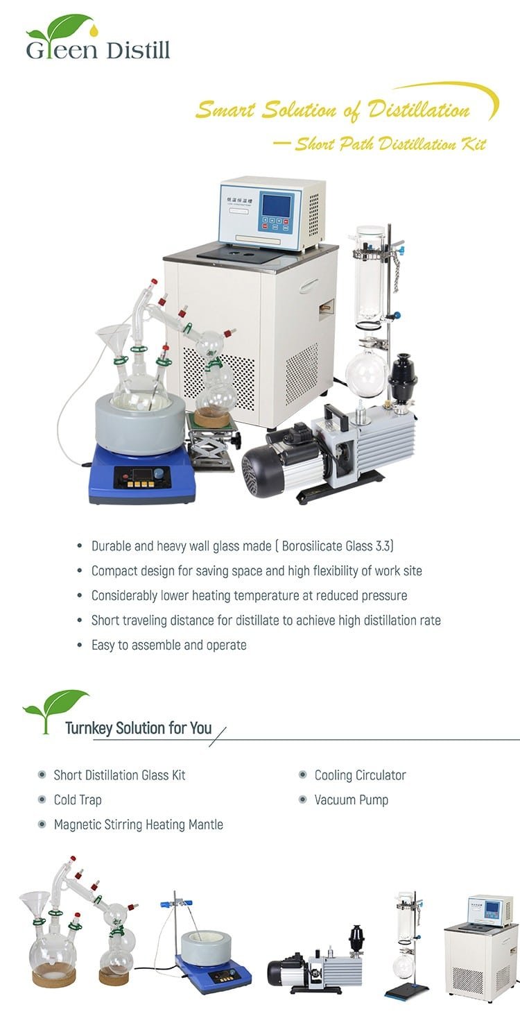 Short Path CBD Oil Distill Kit for Labs, 2L view 3