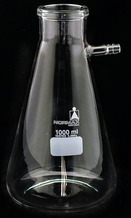 Filter Flasks, 250 ml, complete with rubber sleeve No. 3 view 2