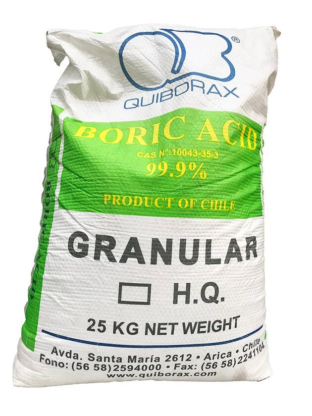 Buy 25kg Boric Acid Granular – Highly Effective and Versatile Product