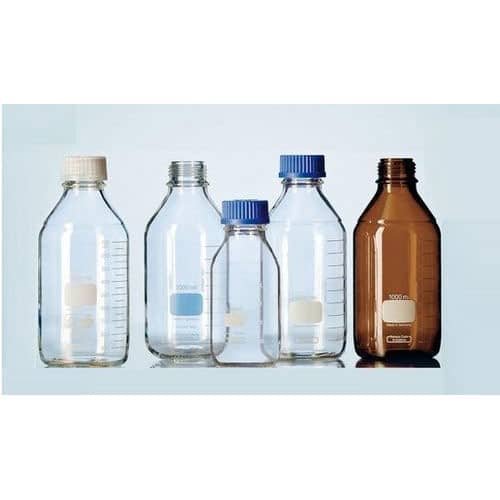 Bottles, 50 ml, with Blue Screw Cap view 2