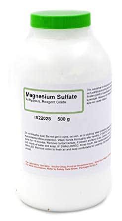 Magnesium Sulfate, Anhydrous, 500g AR