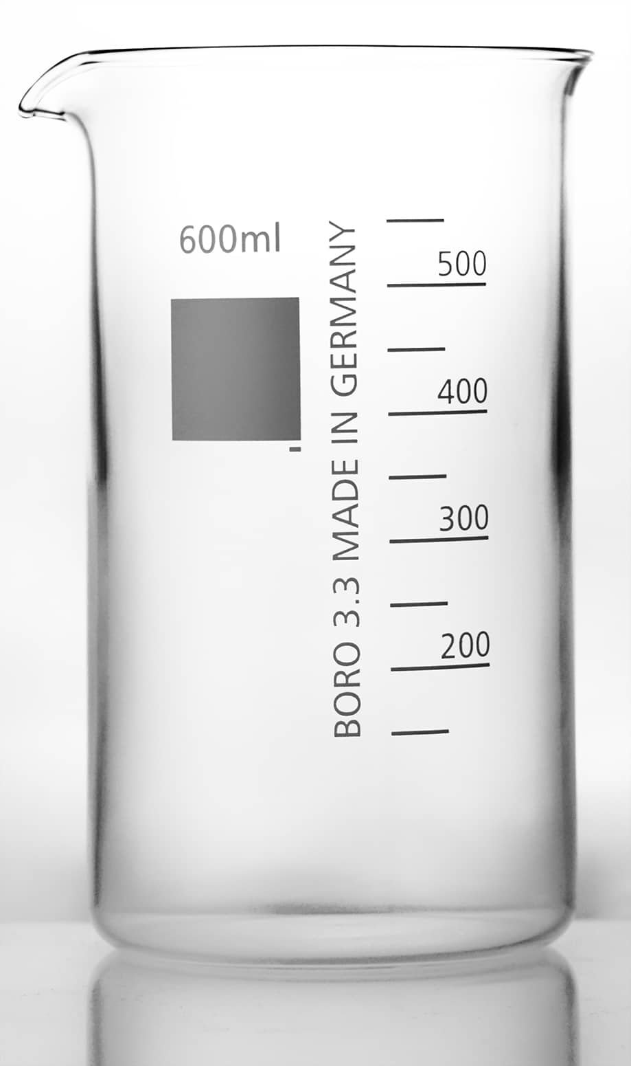 Beakers, Glass, Tall Form, 600ml view 2