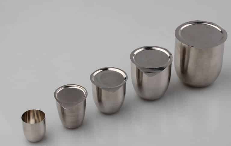 Platinum Crucibles 99.95% Purity view 2
