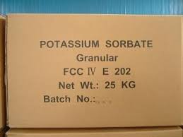 Potassium Sorbate Granular, 25kg
