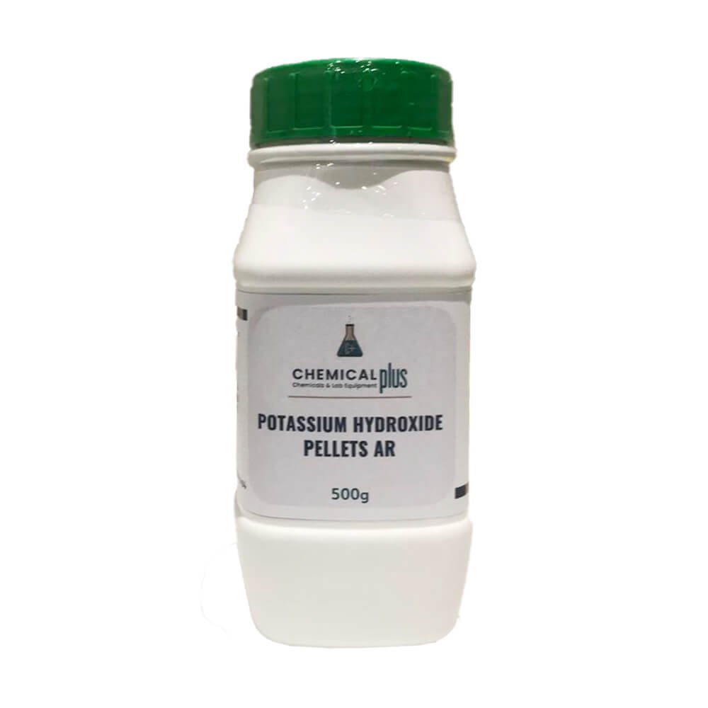 Potassium Hydroxide Pellets AR 500g